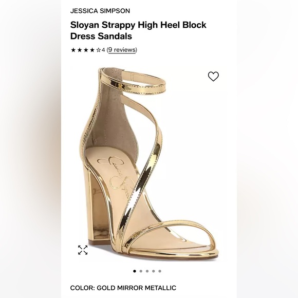 Jessica Simpson Sloyan Sandal Size 5 EUC - Picture 2 of 5